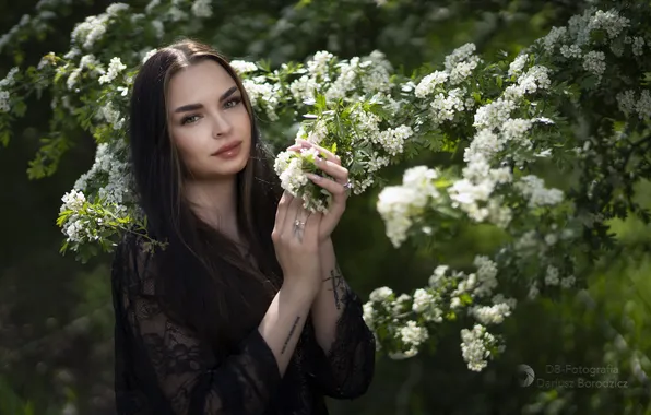 Девушка, природа, портрет, Emilia, Borodzicz Dariusz