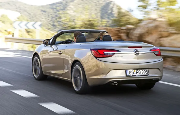 Дорога, Opel, кабриолет, cascada