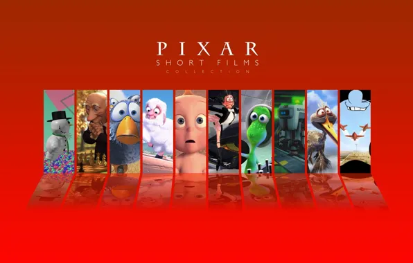 Pixar, мультфильмы, коллекция, пиксар, короткометражки