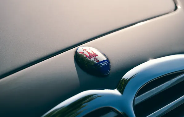 Картинка Maserati, logo, 1949, badge, Maserati A6 1500 GT