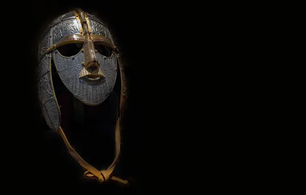Картинка маска, шлем, железо, чеканка, Sutton Hoo, Саттон-Ху