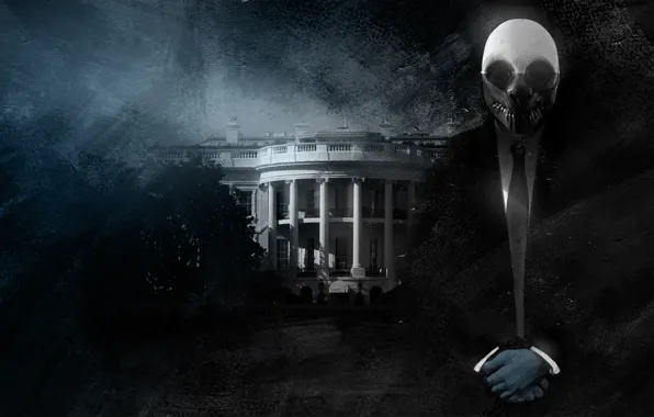 Картинка Маска, Wolf, Белый дом, Overkill Software, PAYDAY 2, Вулф, the White House