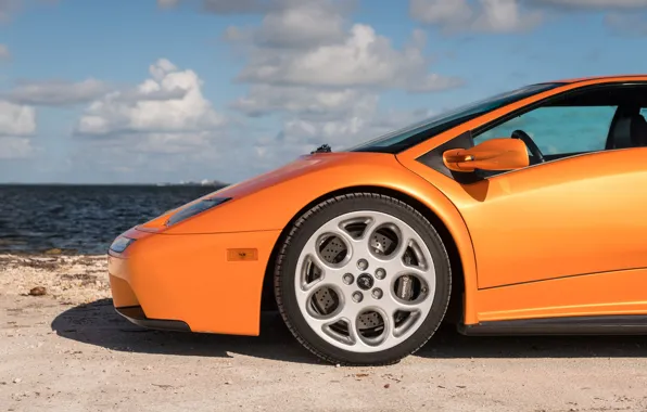 Картинка Lamborghini, close-up, Diablo, wheel, Lamborghini Diablo VT 6.0