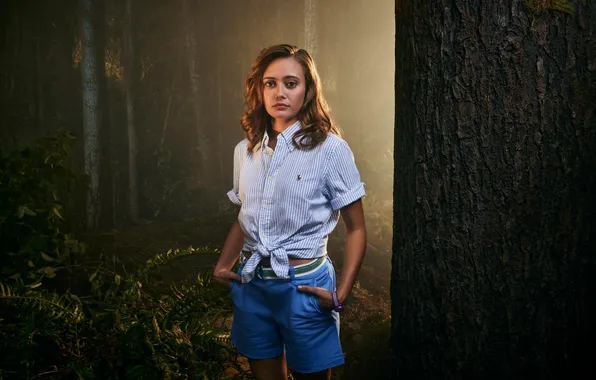 Girl, actress, long-haired, Ella Purnell