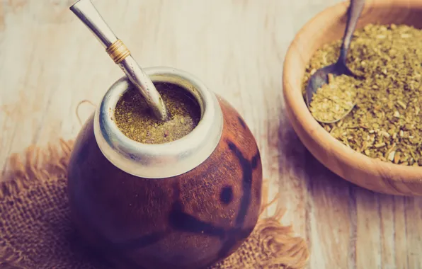 Water, Mate, yerba mate