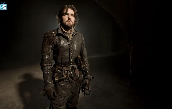 Сериал, мужчины, Атос, Мушкетеры, The Musketeers, Tom Burke