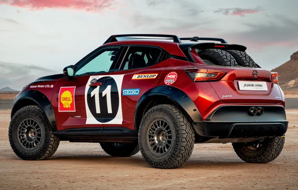 Картинка Concept, Nissan, Juke, Rally Tribute