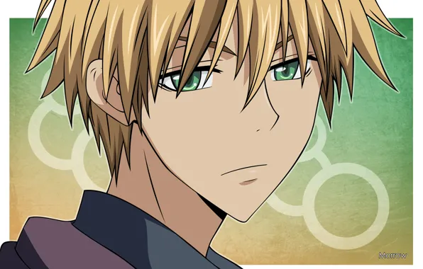 Взгляд, аниме, парень, Kaichou wa Maid-sama!