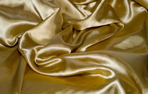 Фон, ткань, золотистый, бежевый, шелковая ткань, золотистая ткань
