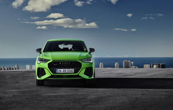 Audi, вид спереди, кроссовер, Sportback, 2020, RS Q3