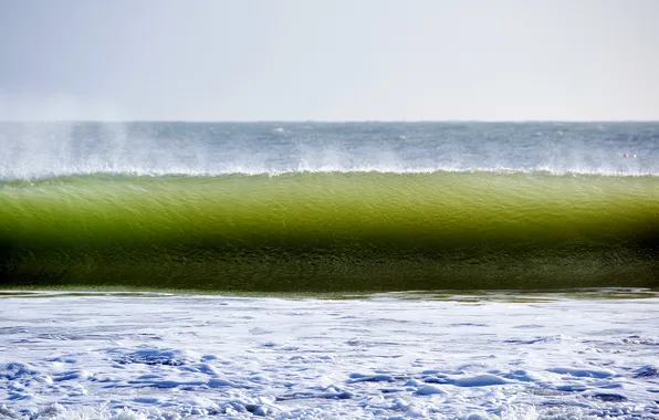 Море, волны, небо, брызги