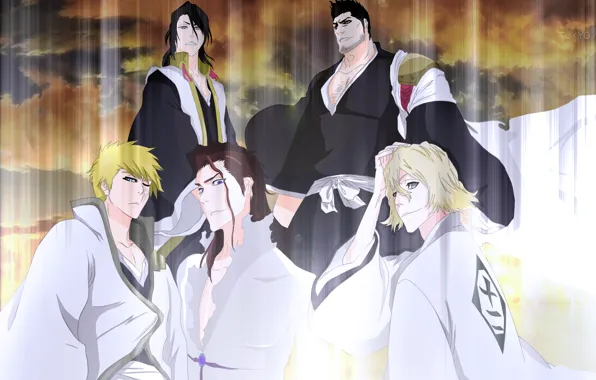 Парни, Bleach, Блич, персонажи