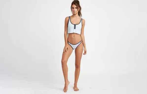 Girl, sexy, lingerie, panties, long hair, smile, beautiful, pretty