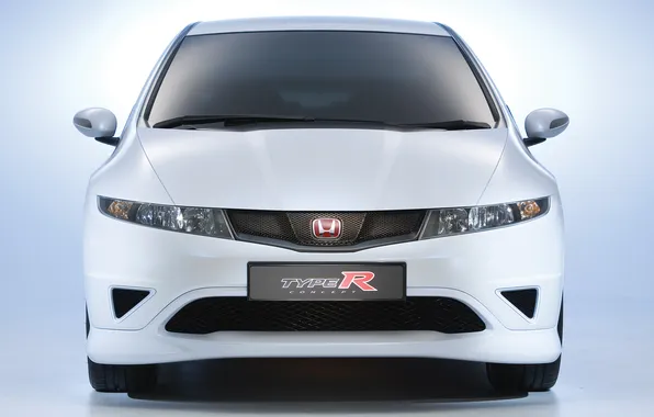 Concept, купе, 2006, концепт-кар, Honda, Civic Type-R, Honda Civic Type-R Concept
