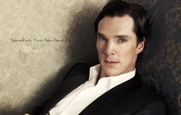 Взгляд, модель, актёр, Бенедикт Камбербэтч, Benedict Cumberbatch, британский актер