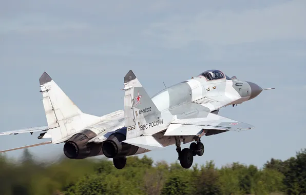 Четвёртого поколения, ВВС России, Fulcrum, ОКБ МиГ, МиГ-29СМТ, советский многоцелевой истребитель, модернизированный вариант истребителя МиГ-29СМ