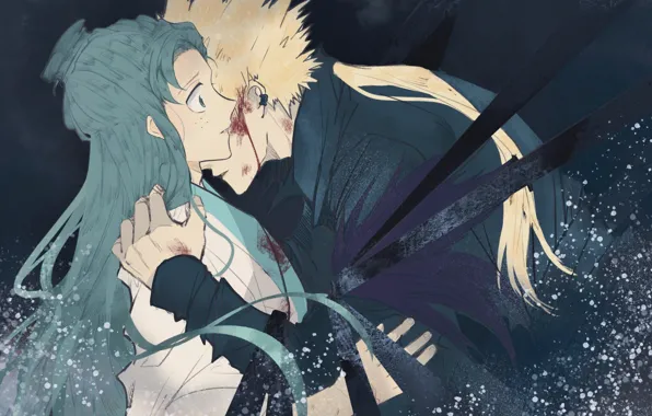 My Hero Academia, Boku No Hero Academia, Моя геройская акадеимя, Бакуго Катсуки, Изуку Мидория