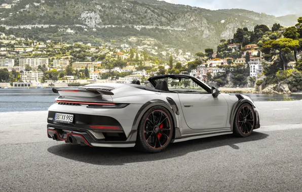 Кабриолет, Porsche 911, Turbo, Cabriolet, TechArt, 2021, GTstreet R