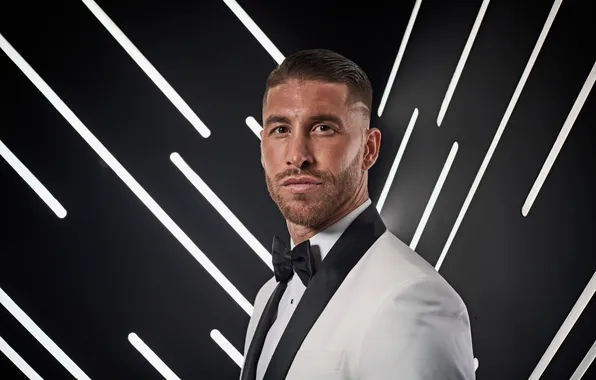 Взгляд, Испания, Футболист, Sergio Ramos, Серхио Рамос, Фрак