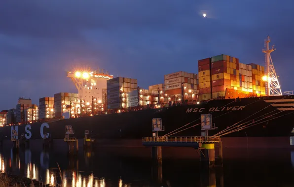 Море, Контейнеровоз, MSC OLIVER