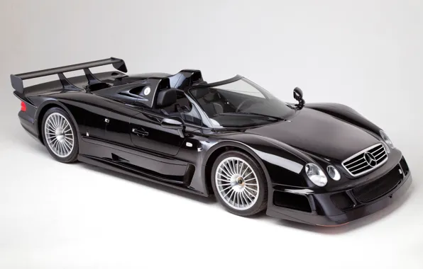 Roadster, Mercedes-Benz, GTR, Black, CLK