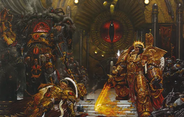 Horus Heresy, Ересь Хоруса, Warhammer 40000, Император
