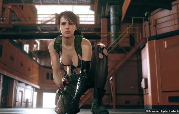 Kojima Productions, Metal Gear Solid V: The Phantom Pain, Quiet