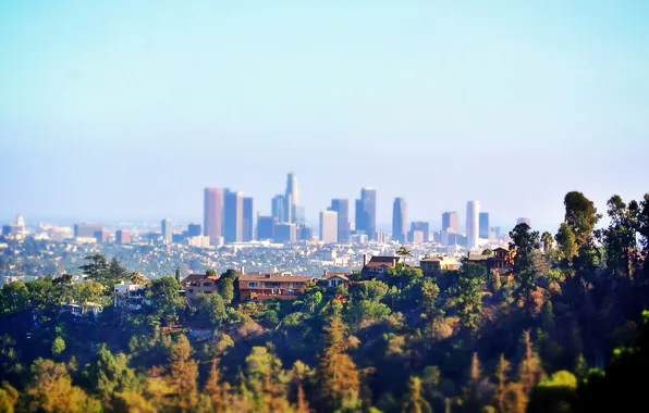 Картинка Город, Калифорния, City, USA, США, Америка, Лос-Анджелес, Los Angeles