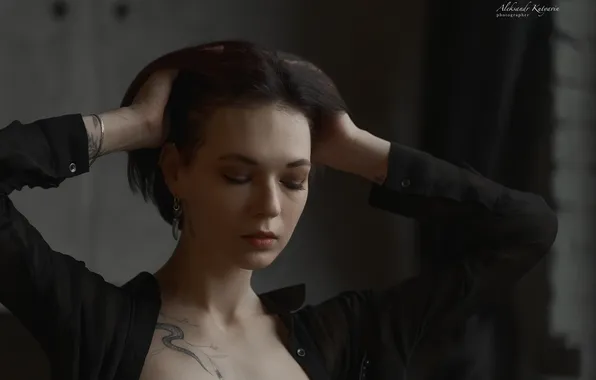 Девушка, модель, портрет, фотосессия, Александр Кутявин