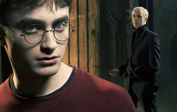 Картинка взгляд, Harry Potter, Гарри Поттер, Draco Malfoy, Драко Малфой, лицо