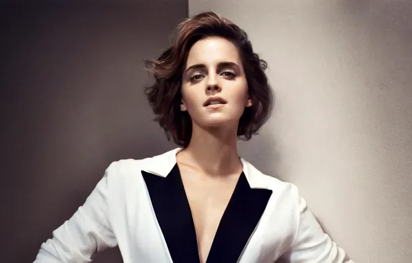 Актриса, брюнетка, Emma Watson, Эмма Уoтсон