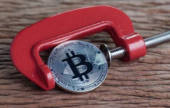 Silver, coin, bitcoin