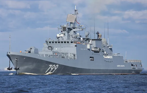 Корабль, фрегат, сторожевой, адмирал макаров