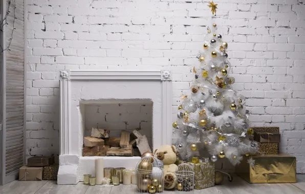 Новый Год, Рождество, merry christmas, interior, decoration, christmas tree, holiday celebration