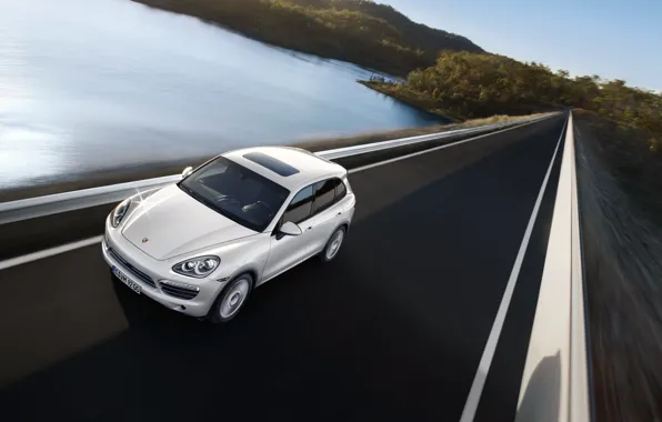 Машина, Porsche, внедорожник, Porsche Cayenne, автомобиль, Порше, кроссовер, Порше Кайен