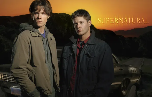 Sam, din, supernatural, дженсен эклз, джаред падалеки, impala 1967