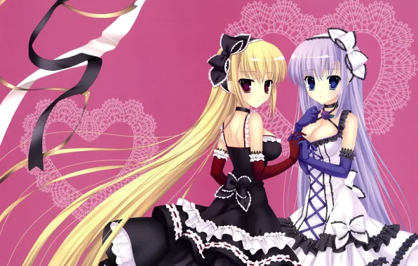 Girl, dress, anime, japanese, bishojo, loli