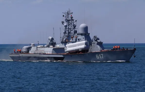 ВМФ, Черное море, МРК, Черноморский Флот, ракетный корабль, &quot;Мираж&quot;