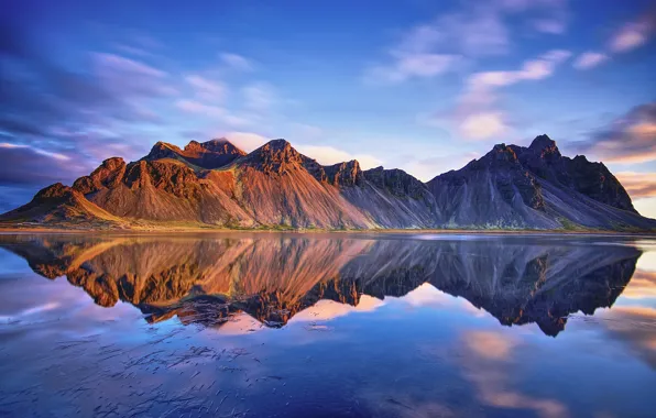 Картинка Исландия, Iceland, Vestrahorn