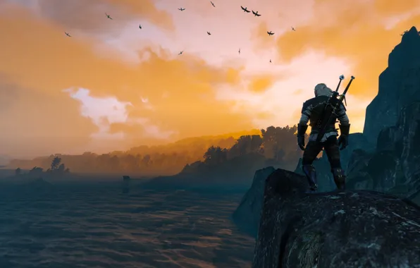 The witcher, Ведьмак, Геральд, The Witcher 3: Wild Hunt, Ведьмак 3: Дикая Охота, Witcher 3