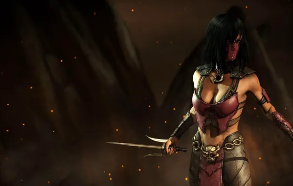Картинка Mileena, Mortal Kombat X, Смертельная Битва 10, Милеена