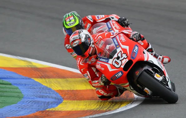 Картинка Мотоцикл, Race, Ducati, MotoGP, Moto, Dovizioso