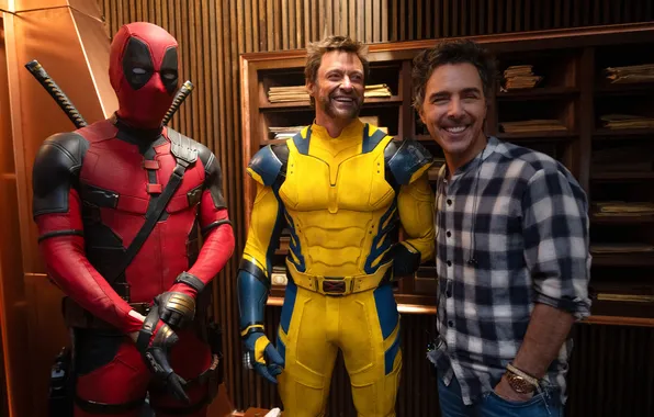 Картинка Ryan Reynolds, Wolverine, Hugh Jackman, Deadpool, Marvel Studios, 2024, Deadpool & Wolverine, Shawn Levy