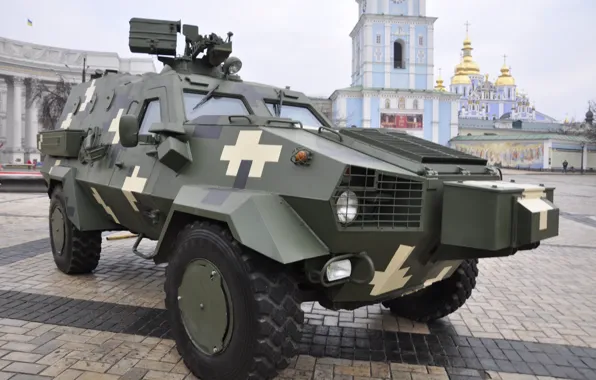 Оружие, сила, сталь, техника, мощь, внедорожник, пулемет, Украина