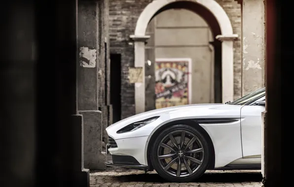 Car, Aston Martin, logo, Aston Martin DB11 V8