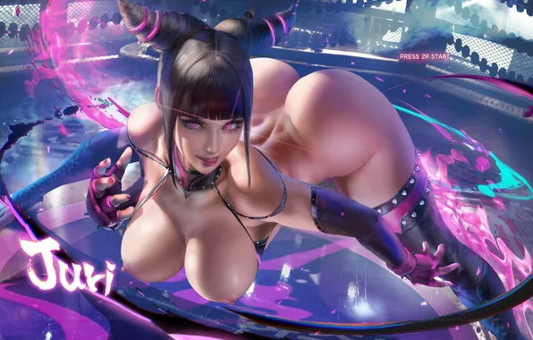 Игры, девушки, сиськи, street fighter