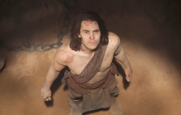 Взгляд, мужчина, John Carter, Тейлор Китч, Джон Картер, Taylor Kitsch