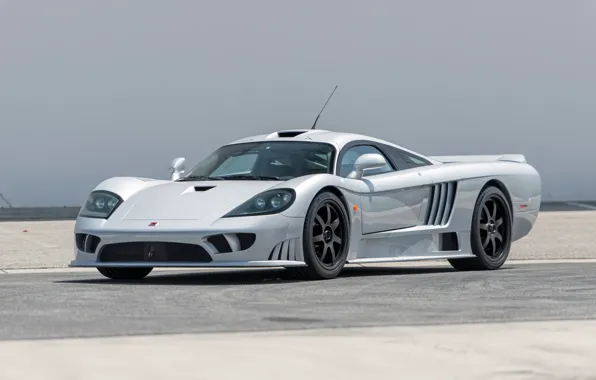 Saleen, Front, Supercar, Silver, Saleen S7, Black Wheels, Black Rims
