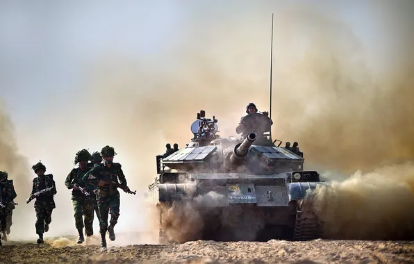 Картинка оружие, солдаты, танк, Bangladesh Army