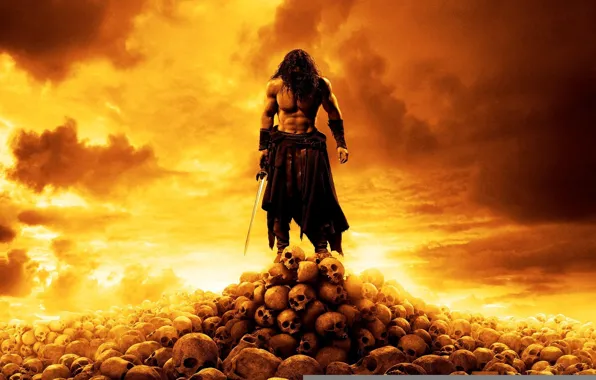 Картинка черепа, 2011, Conan The Barbarian, Конан-варвар